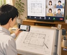 一級建築士の製図マンツーマン指導します 作図時間中つきっきりで時間管理とアドバイス行います イメージ1