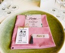 結婚式のメニュー表のパワポテンプレート作成します パワーポイントで簡単にメニュー表が作れるテンプレートです♡ イメージ9