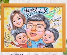似ていてかわいい似顔絵かきます お祝いやお礼に、メッセージと一緒に似顔絵のプレゼントを！ イメージ8