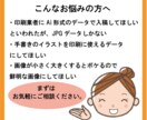 画像からAiデータをお作りします 初めての方でも安心・親切丁寧に対応いたします。 イメージ2