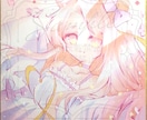 アナログでイラスト描きます フリルやレースなど可愛くメイク！ イメージ8