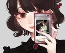 SNS等で使えるアイコン作成ます キャラクターデザインを自由に指定できます イメージ1