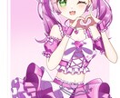 キラキラかわいいイラストお描きします 商用利用OK！透明感のあるイラストをグッズ等にも使用できます イメージ4