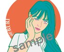 似顔絵アイコン作成いたします こんな印象の人なんだと思わせるカラー使いで作成いたします イメージ7