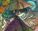 ゆるい和風なアイコン用イラスト描きます どこか和風、かつゆるい感じのバストアップアイコンを描きます。 イメージ2