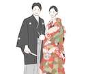 即対応◎！ゆる〜い大人可愛いウェディング描きます ウェルカムボード・結婚式アイテム・プレゼント・記念にも イメージ7