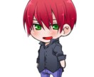 イラスト立ち絵アイコンヘッダー作成などやります SDや等身の高いキャラクターイラストが必要な方へ イメージ1