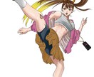 人物イラスト立ち絵を一体描きます なるべく要望に応えてキャラクターを描きます！ イメージ6