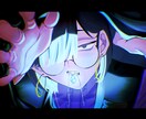魅力的な表情や色味のバストアップイラスト描きます リアル系〜イラスト系まで、幅広いテイストに対応できます イメージ1