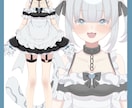 live２D女の子イラストを請け負います Live2Dイラスト、あなたの思うキャラクターの作成 イメージ3
