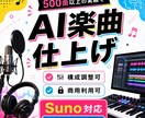 AI楽曲をプロ品質に仕上げますます AIで作った曲を自然で聴きやすくブラッシュアップ イメージ1