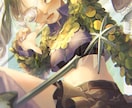 厚塗りからアニメ塗りまで！幅広いイラストを描きます 男女問わずキャラデザや１枚絵、イメージに合わせて絵描きます！ イメージ3