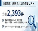 即納！IT企業の新規開拓テレアポリストを提供します BtoB営業に最適！2393件の高純度ITベンダー法人リスト イメージ4