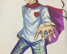 アナログイラスト描きます 可愛い女の子、中性的なキャラ、デフォルメ ！ イメージ3