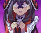 目を惹く絵柄で魅力的なイラスト作成します アイコン・歌ってみた・オリジナルMVイラスト等なんでも◎ イメージ10
