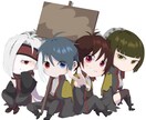 キャラクターデザインします キャラクターデザイン･立ち絵など描きます！ イメージ3