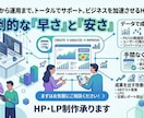 あなたのためのHPをデザインから制作します 企画・デザイン・コーディングまで丸ごとお任せください イメージ1