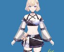 低价提供VTUber模型ます 以最高品质为 Vtuber 首次亮相而打造，Live2D制作 イメージ2