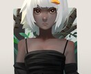 一枚絵を作成いたします 独特の風味のある、様々な用途のイラストを作成いたします。 イメージ10