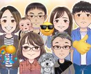 似顔絵描きます 記念に1枚素敵な似顔絵描きます イメージ1