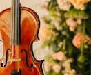 バイオリン•ヴィオラを高音質で録音いたします 落ち着くような癒しの音色を目標としています イメージ1