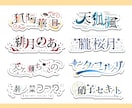 商用込！Vtuber向けのネームロゴ制作します 貴方だけのロゴ制作します！立ち絵のみから制作も可能です！ イメージ1