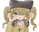 商用利用OK！ゆるかわいいアイコンイラスト描きます SNSアイコンへぜひ！ふんわり手描きイラスト描きます！ イメージ2
