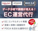 ECのプロがアマゾン/楽天を“戦略的に”運営します 実績多数◎データ分析で課題が見える！PDCA運用代行 イメージ1