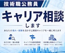 技術職公務員の今後のキャリア相談・お悩み解消します 合格後の不安解消・キャリア相談・悩み解消サポート イメージ2