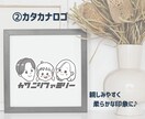 我が家のイラストロゴ【ファミリーロゴ】作ります 【5名様限定価格】文字×似顔絵で家族の“らしさ”をカタチに。 イメージ4