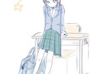 ゆるかわいいアイコン描きます かわいい人物アイコンやヘッダーをお安く承ります！ イメージ5