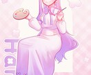 商用OK 透明感のある等身イラストを制作いたします キービジュアル/立ち絵/MV/SNSアイコン…など イメージ5