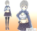 VTuber３Dキャラクター制作します VRoid製3Dモデルです。配信活動等でご利用できます。 イメージ5