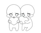デフォ夢絵アイココン依頼承ります かわいい絵柄をお求めの方は是非フリートレス素材より承ります イメージ3
