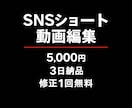 SNSショート動画を編集します Instagram・TikTok対応 イメージ1