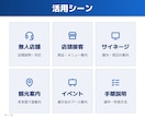 AI接客･無人受付をサイネージで24時間対応します 眠っているサイネージが、多言語で応対するAI受付スタッフに イメージ9