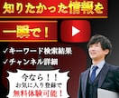 YouTubeの宣伝/マーケティングを支援します チャンネル詳細/登録者/再生回数/コメント数も自動取得◎ イメージ1