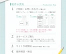 StudioテンプレートからWEBサイト作成します 新規サービス開始！お手頃価格でプロデザイナーが承ります☆ イメージ8