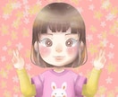 優しくてふんわりした癒しの似顔絵を描きます 似顔絵を見て癒されるような水彩風タッチの似顔絵 イメージ9