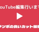 YouTube動画編集行います 最安値！テンポの良いカット編集&テロップ入力 イメージ3