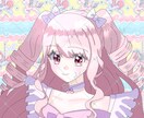 キラキラしたあなただけのアイコンイラスト制作します アイコンはもちろん、OCやコテキャのご依頼も可能です！ イメージ2