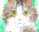 ポップ&キラキラにペットさん似顔絵描きます あなたのお家のペットさんの似顔絵を描きます✨最速当日♫ イメージ3