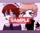 地雷かわいい♡イラスト等描きます 個性強めのイラストでバリバリ目立っちゃいましょう！ イメージ7
