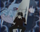 SNSアイコン／キャラ絵などなんでも書きます ゆるい絵から厚塗りまで柔軟に対応します イメージ1