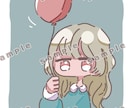 かわいい絵柄が好きな人へかわいい絵柄描けます あなたのキャラ描きます アイコンオーダー イメージ2