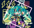 SDイラスト納品します グッズ制作等のお手伝いもできます イメージ4