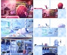 背景イラスト制作いたします VTuber/ゲーム/IRIAMなどの背景にぴったり！ イメージ7