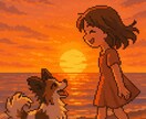 貴方の大切な記憶や未来をピクセルアートにします 記憶、願い、祈りをカタチに、未来へ届ける。 イメージ1