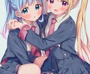 女の子を魅力的に可愛く描きます 実績多数！可愛いイラストであなたの活動を格上げしませんか？ イメージ1