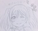 アニメキャラの希望イラストを描きます 基本白黒ですが指定して頂けましたら色を変えることができます。 イメージ4